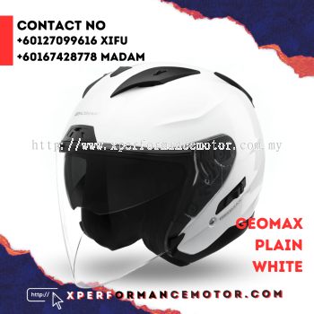 Geomax Plain White