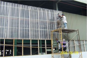 F.R.P Corrugated Roofing Sheets