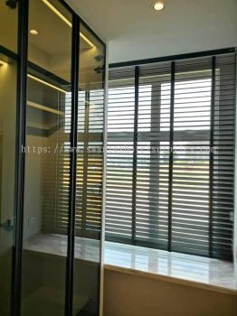 Timber Venetian Blind