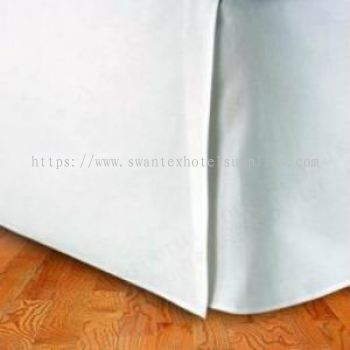 Customize Bed Skirting Supply 100% Polyester 