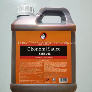 OTAFUKU OKONOMI YAKI SAUCE 2.3KG BC 9555875900029