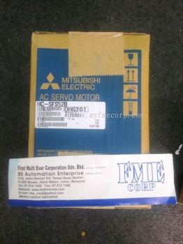 MITSUBISHI AC SERVO MOTOR HC-SFS52B HC-SFS52 MALAYSIA JAKARTA INDONESIA SINGAPORE 