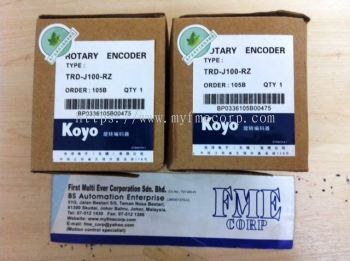 KOYO ROTARY ENCODER TRD-J100-RZ TRD-N MALAYSIA JAKARTA INDONESIA SINGAPORE 