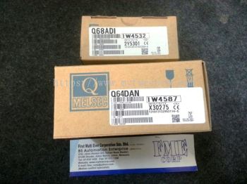 MITSUBISHI PLC Q SERIES Q68ADI Q64DAN MALAYSIA SINGAPORE INDONESIA 