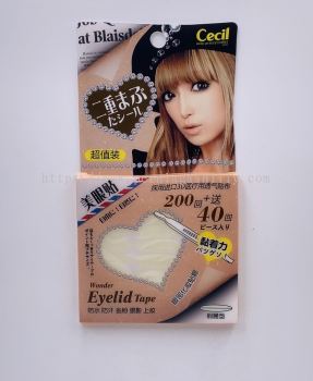 Cecil Eye Make up Tapes 200's+40's