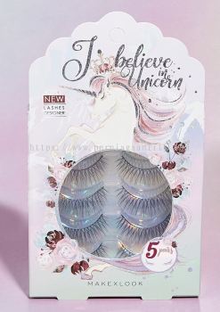 Eyelashes 5 Pairs 1166H-04