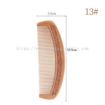 Wooden Hair Comb #13