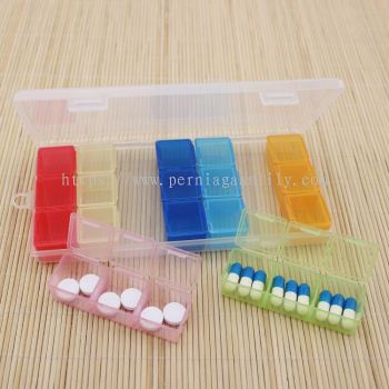 21 Compartment Pills Box 