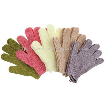 1035B-2 Bath Scrubber Gloves