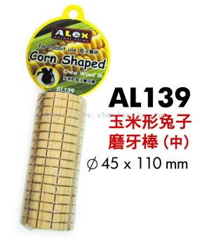 AL139  Alex Hamster Corn-Shaped Gnawing Stick ( M )