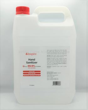 Inxpire 70% Alcohol Hand Sanitizer 5L