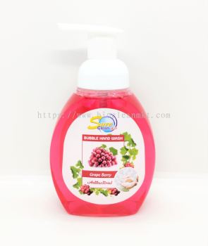 SC Bubble Hand Wash Grape Berry 315g