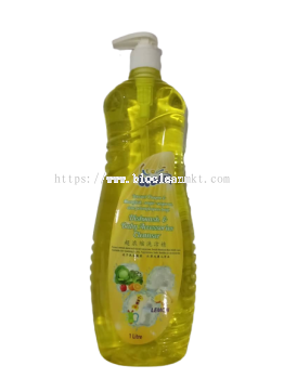 Begain Dishwash & Baby Accessory Liquid Cleaner 1 Litre Lemon