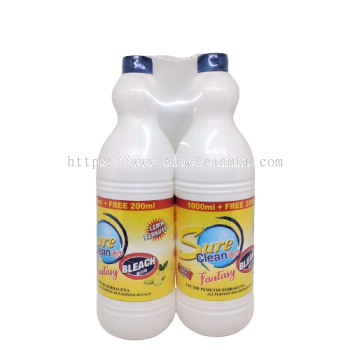 SC Bleach 1.2l Twin Pack Lemon