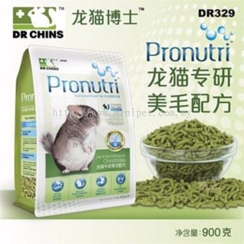 DR329 Dr.Bunny Pronutri Hair&Skin Formula for Chinchilla 900gm