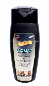 KT-002 Kitty's Syampu Whitening & Smoother Coat 200ml