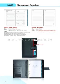 Singapore Diaries, Note Books Table Planner 2025