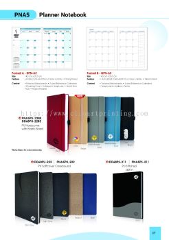 Singapore Diaries, Note Books Table Planner 2025