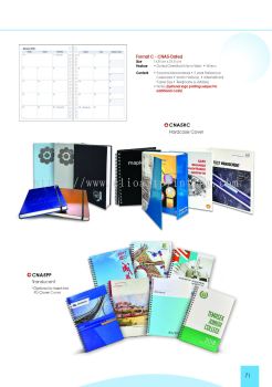 Singapore Diaries, Note Books Table Planner 2025