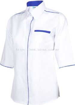 OF1100 (Ready Stock) White / Royal Blue