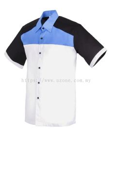 FC3601 (Ready Stock) White / Medium Blue / Navy