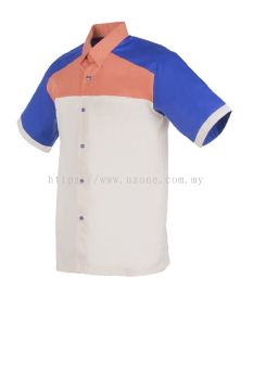 FC3603 (Ready Stock) CREAM / PEACH / ROYAL BLUE