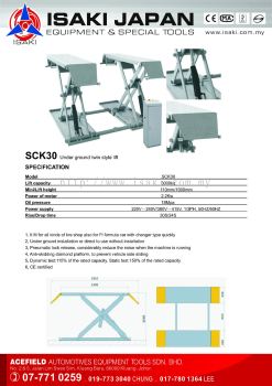 SCK30 Under Ground Twin Style Lift