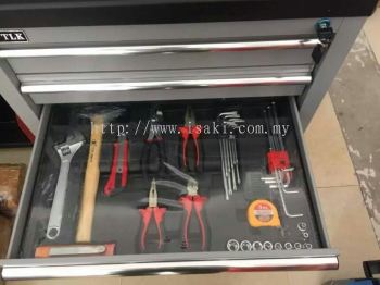 4Drawers Trolley with 200pcs Tools 
