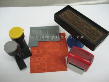Goldprint Enterprise Pte Ltd : Rubber Stamps By Laser