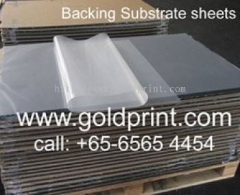 Goldprint Enterprise Pte Ltd : Backing Substrate Sheets
