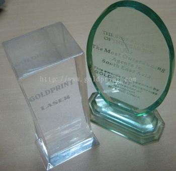 Goldprint Enterprise Pte Ltd : Glass/Crystal Awards