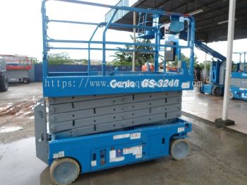 Scissor Lift At Malaysia Johor Bahru