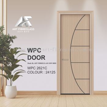 ART FIBRE WPC ALUMINIUM SWING DOOR - Craving Design WPC2621_24125