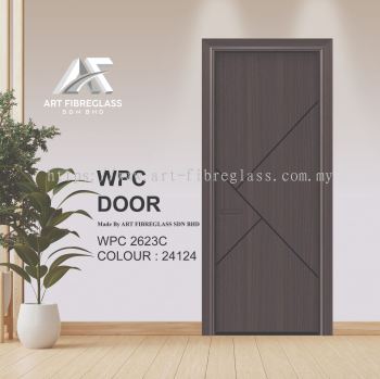 ART FIBRE WPC ALUMINIUM SWING DOOR - Craving Design WPC2623_24124