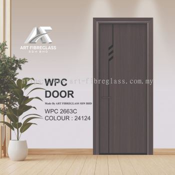 ART FIBRE WPC ALUMINIUM SWING DOOR - Craving Design WPC2663_24124