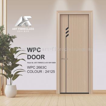 ART FIBRE WPC ALUMINIUM SWING DOOR - Craving Design WPC2663_24125