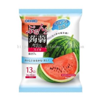 ORIHIRO KONJAC WATERMELON 立喜乐西瓜 6PCS 