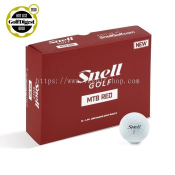 Snell Golf MTB Red golf balls