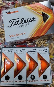 Titleist Velocity Orange 2022/2023 Golf Balls