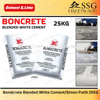 Bondcrete Blended White Cement/Simen Putih 25KG