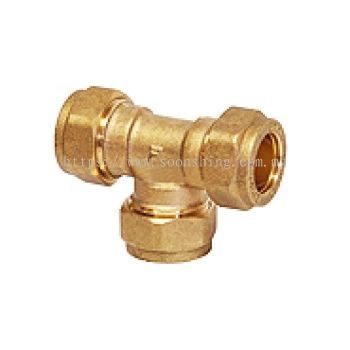 Copper Fittings Tee CxCxC 15mm x 15mm