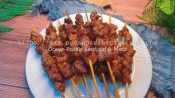 孜然牛肉串 cumin beef meat skewers 10pcs/pkt  300gm