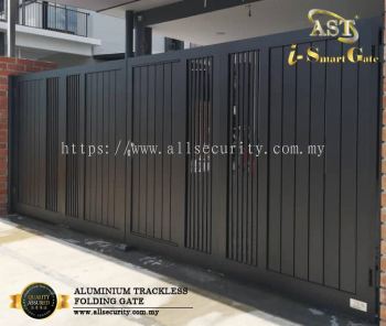 ALUMINIUM TRACKLESS FOLDING GATE