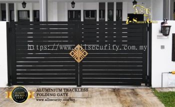 ALUMINIUM TRACKLESS FOLDING GATE
