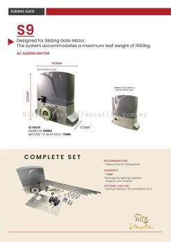 S9 SLIDING MOTOR