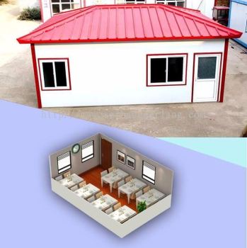 Prefab cabin house layout