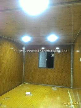 Wood Grain Texture Walling Cabin