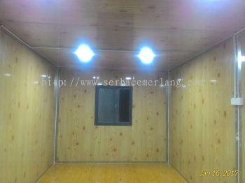 Wood Grain Texture Walling Cabin