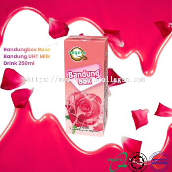 Bandungbox Rose Bandung UHT Milk Drink 250ml