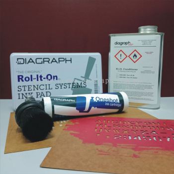 Diagraph Stenciling Marking System - One Shot Brush System